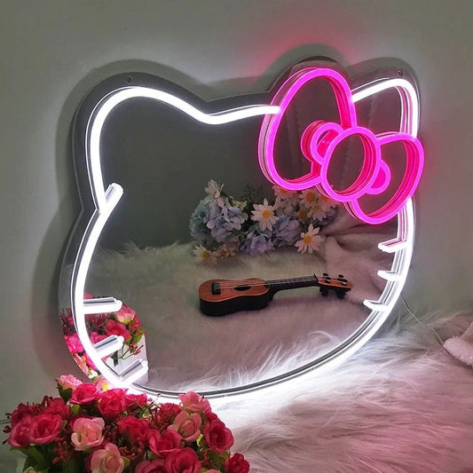 Hello Kitty Neon Mirror